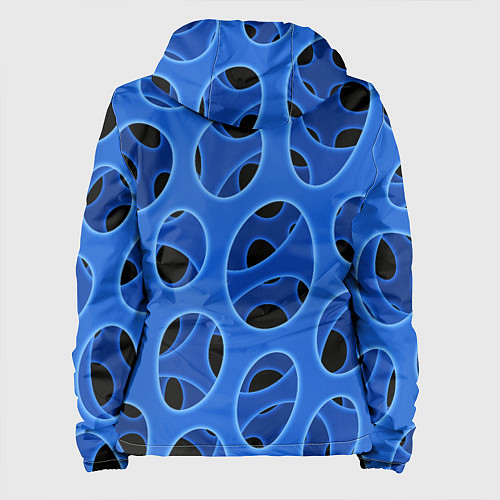 Женская куртка Синяя мембрана с перфорацией / 3D-Белый – фото 2