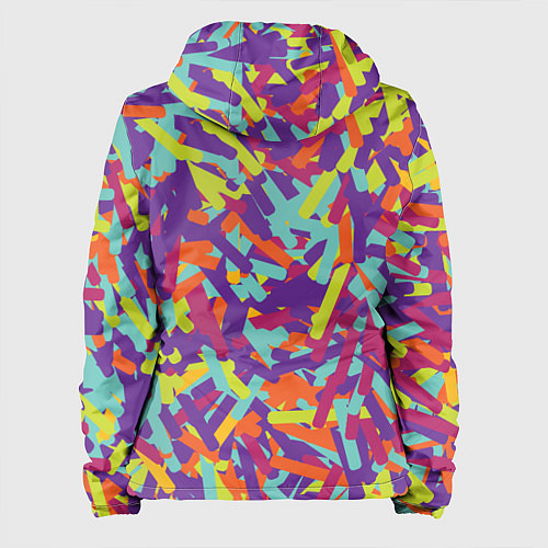 Женская куртка Конфитти / 3D-Белый – фото 2