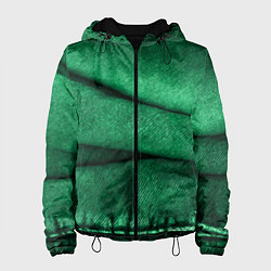 Женская куртка Зеленая джинса