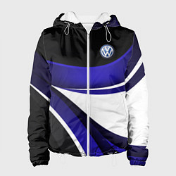 Женская куртка Фольцваген - синяя волна