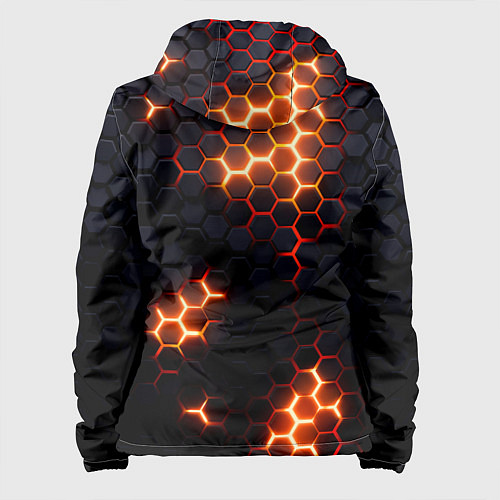 Женская куртка N7 mass effect logo / 3D-Черный – фото 2