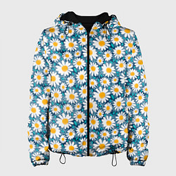 Женская куртка Ромашки паттерн