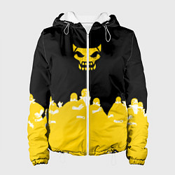 Куртка с капюшоном женская Боевой отряд Полный провал Fighter D, цвет: 3D-белый