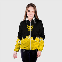 Куртка с капюшоном женская Боевой отряд Полный провал Fighter D, цвет: 3D-белый — фото 2