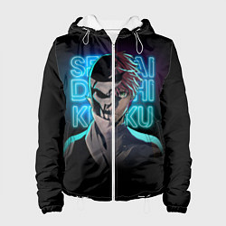 Куртка с капюшоном женская Боевой отряд Полный провал Комбатант Ди и Хибики, цвет: 3D-белый