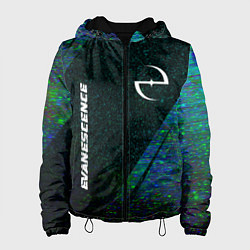 Женская куртка Evanescence glitch blue