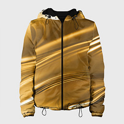 Женская куртка Золотой сплав абстрактная текстура