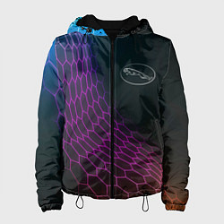 Женская куртка Jaguar neon hexagon