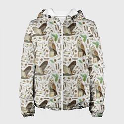 Женская куртка Совы и перья