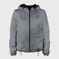 Куртка с капюшоном женская Отпечатки, цвет: 3D-черный