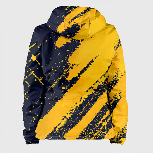 Женская куртка Абстрактный узор с концепцией / 3D-Черный – фото 2