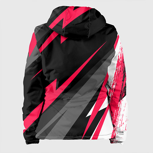 Женская куртка Bleach electro lines / 3D-Черный – фото 2