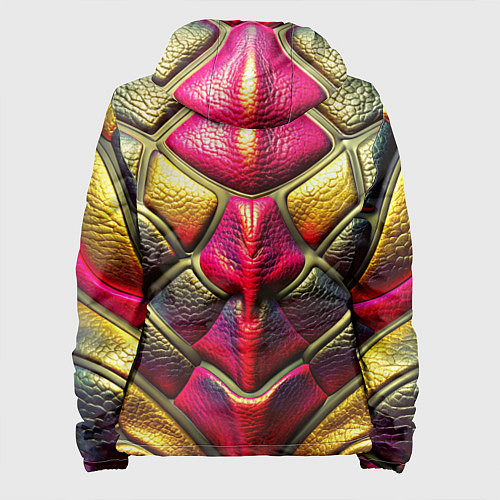 Женская куртка Объемная текстурная кожа / 3D-Белый – фото 2