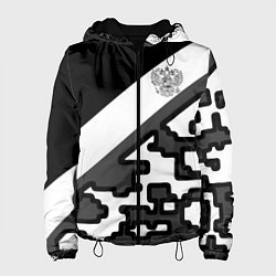 Женская куртка Россия камуфляж текстура