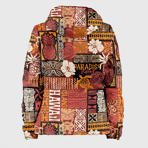 Женская куртка Гавайские острова - райский уголок / 3D-Белый – фото 2