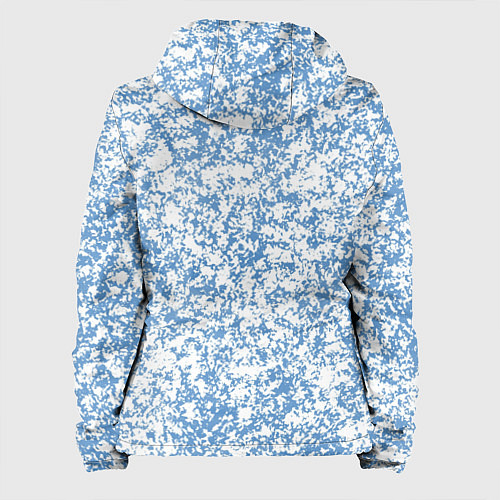Женская куртка Пёстрый бело-голубой / 3D-Белый – фото 2