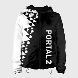 Женская куртка Portal geometry steel