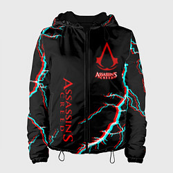 Куртка с капюшоном женская Assassins Creed strom, цвет: 3D-черный