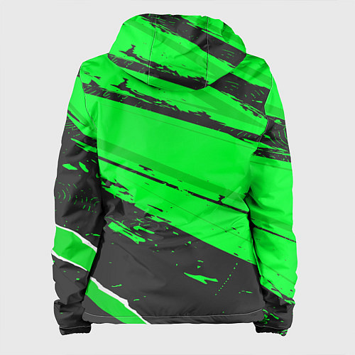 Женская куртка Mazda sport green / 3D-Черный – фото 2