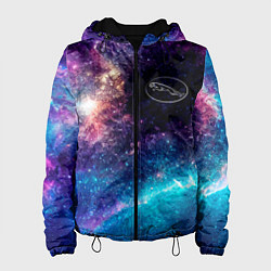 Куртка с капюшоном женская Jaguar space auto, цвет: 3D-черный