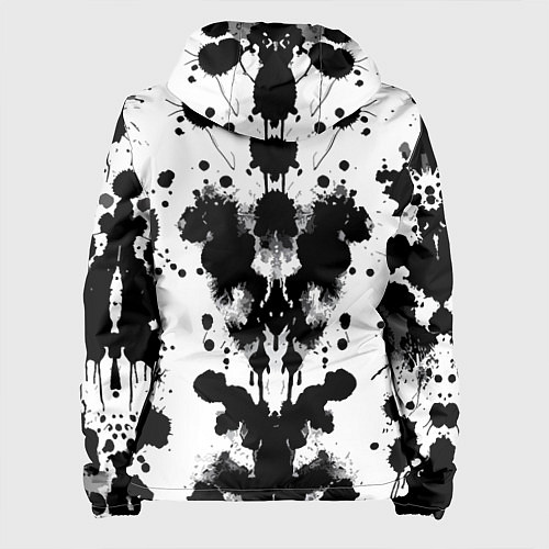 Женская куртка The psychedelic Rorschach test - ai art / 3D-Белый – фото 2