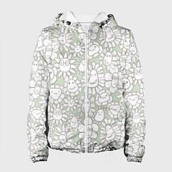 Женская куртка Улыбающиеся цветы