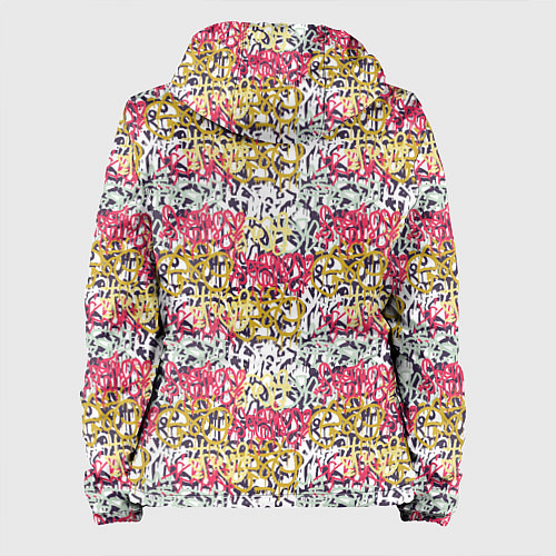 Женская куртка Граффити с узорами / 3D-Белый – фото 2