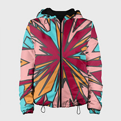 Женская куртка Геометрический всплеск цвета