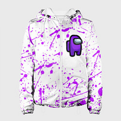 Женская куртка Among us neon colors game