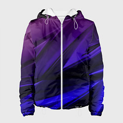 Женская куртка Абстракция из градиента и линий