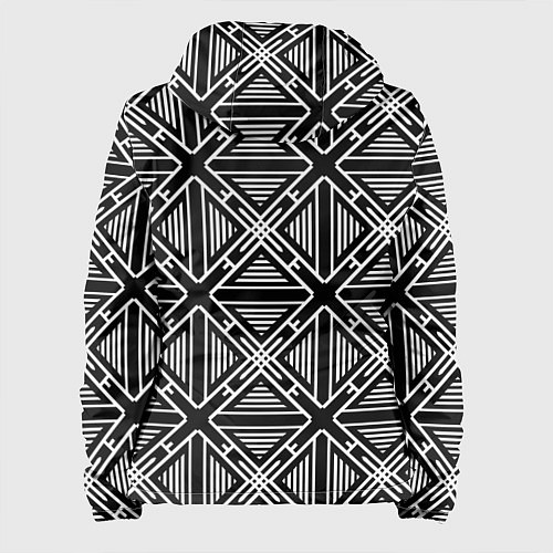 Женская куртка Перекрестие ромбов / 3D-Белый – фото 2