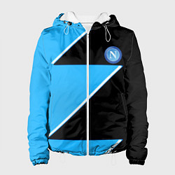 Женская куртка Napoli fc geometry blue