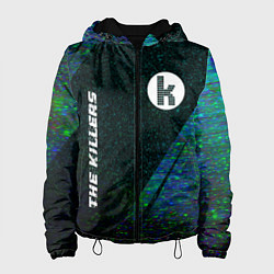Женская куртка The Killers glitch blue