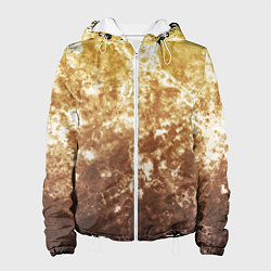 Женская куртка Абстракция - yellow sad weather