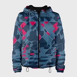 Женская куртка Геометрическая математика узора