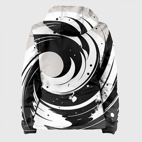 Женская куртка Экспрессивная абстракция - нейроарт / 3D-Черный – фото 2