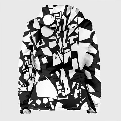 Женская куртка Модная абстракция - нейроарт / 3D-Белый – фото 2