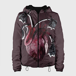 Женская куртка Увядшее сердце