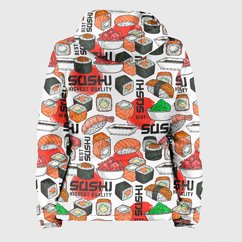 Женская куртка Суши высочайшего качества / 3D-Белый – фото 2