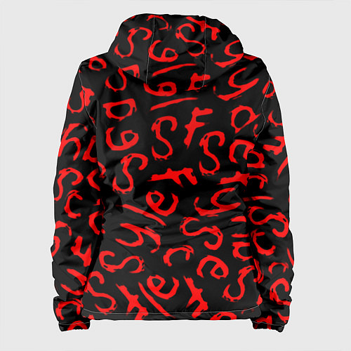 Женская куртка Sally Face roglike game / 3D-Белый – фото 2