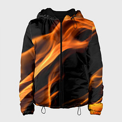 Женская куртка Языки пламени текстура