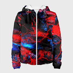 Женская куртка Космические краски шторм