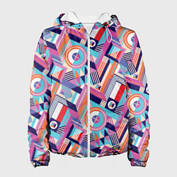 Женская куртка Зигзаги в геометрии