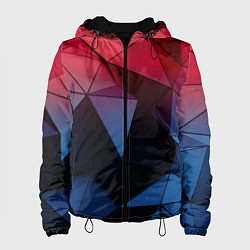 Женская куртка Абстрактная геометрия polygon