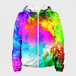 Женская куртка Неоново кислотный огонь