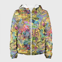 Женская куртка Граффити на стене