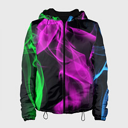 Женская куртка Неоновый огненный дым