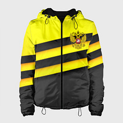 Женская куртка Герб РФ геометрия линии