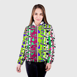 Куртка с капюшоном женская Fortnite epic pattern, цвет: 3D-белый — фото 2