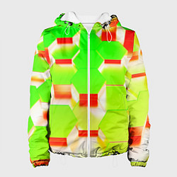 Женская куртка Кислотные соты